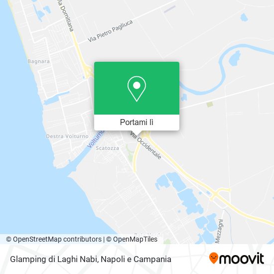 Mappa Glamping di Laghi Nabi