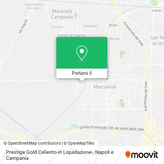 Mappa Prestige Gold Celiento-in Liquidazione-