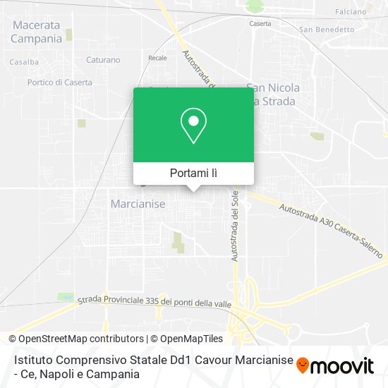 Mappa Istituto Comprensivo Statale Dd1 Cavour Marcianise - Ce