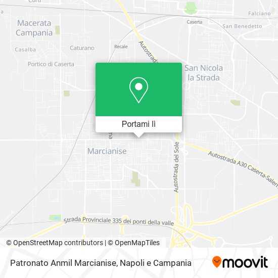Mappa Patronato Anmil Marcianise