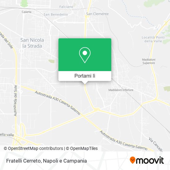 Mappa Fratelli Cerreto