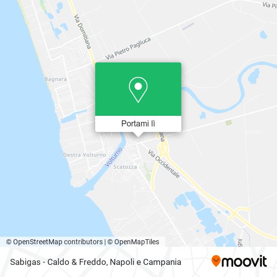 Mappa Sabigas - Caldo & Freddo