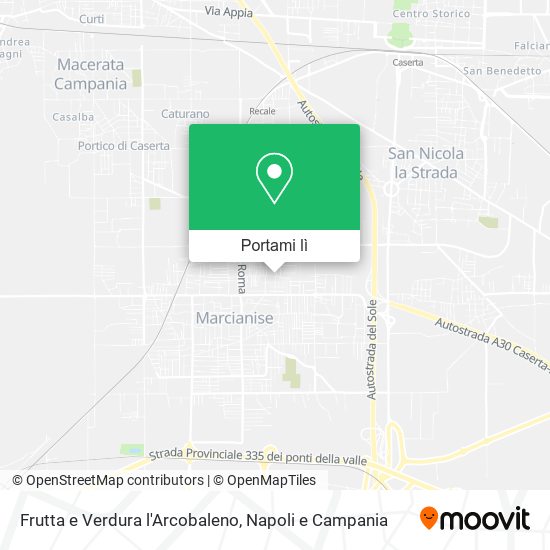Mappa Frutta e Verdura l'Arcobaleno