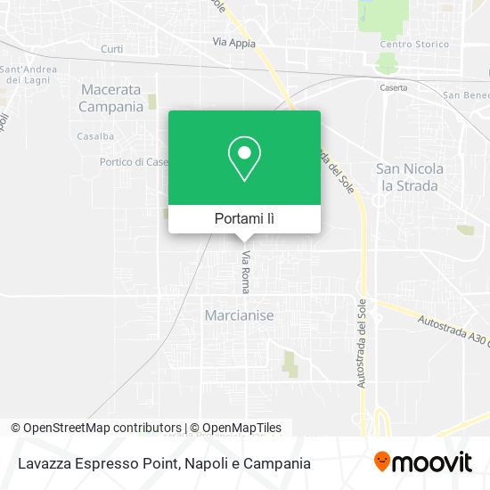 Mappa Lavazza Espresso Point