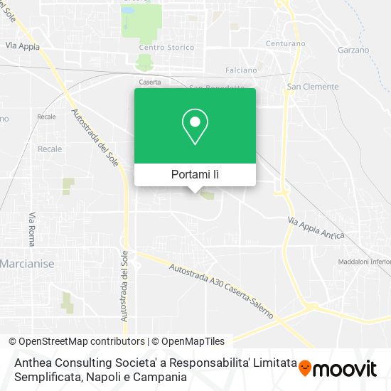 Mappa Anthea Consulting Societa' a Responsabilita' Limitata Semplificata