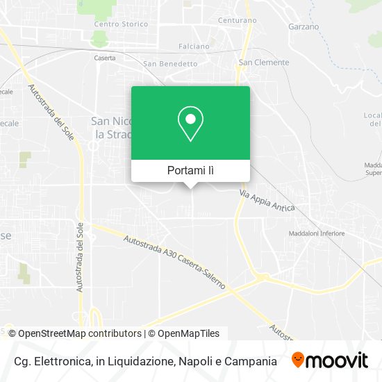 Mappa Cg. Elettronica, in Liquidazione