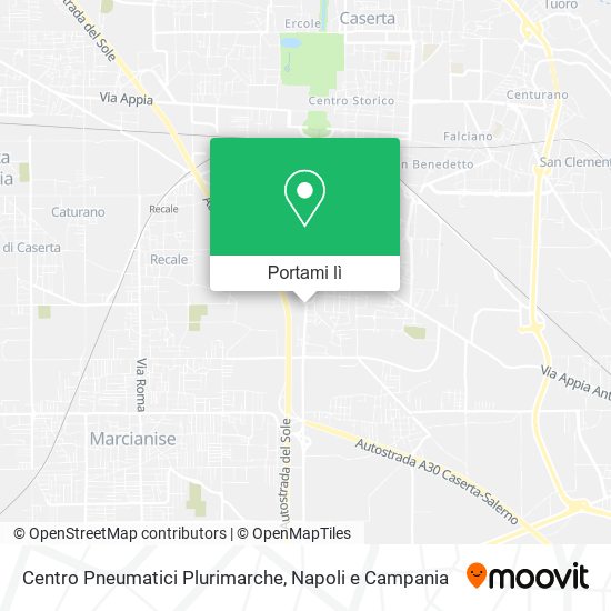 Mappa Centro Pneumatici Plurimarche