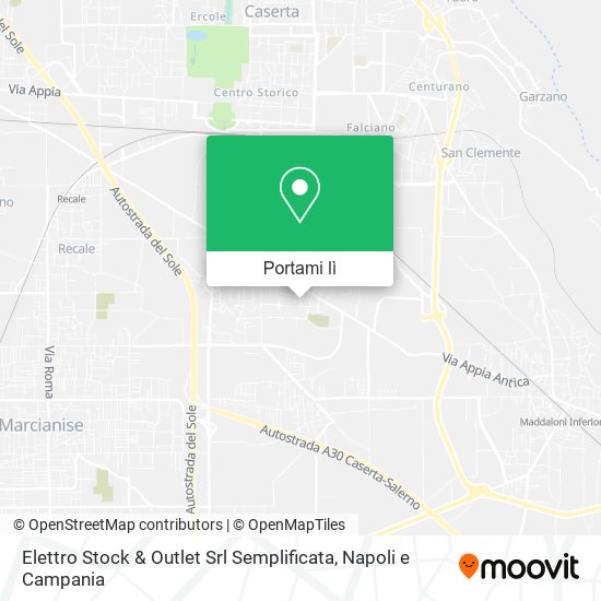 Mappa Elettro Stock & Outlet Srl Semplificata