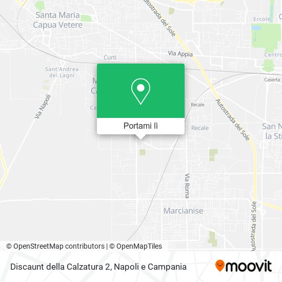 Mappa Discaunt della Calzatura 2