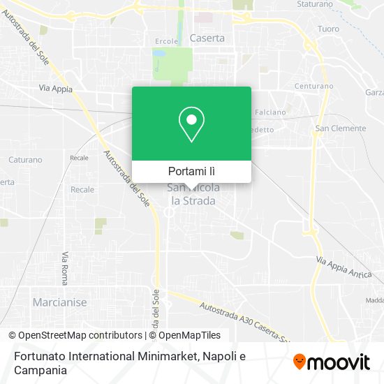 Mappa Fortunato International Minimarket