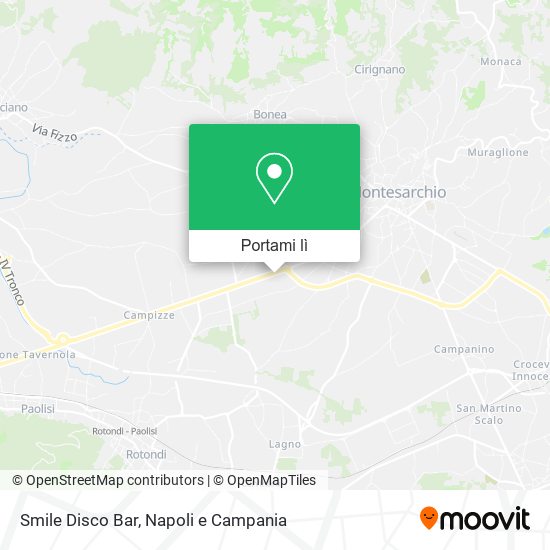 Mappa Smile Disco Bar