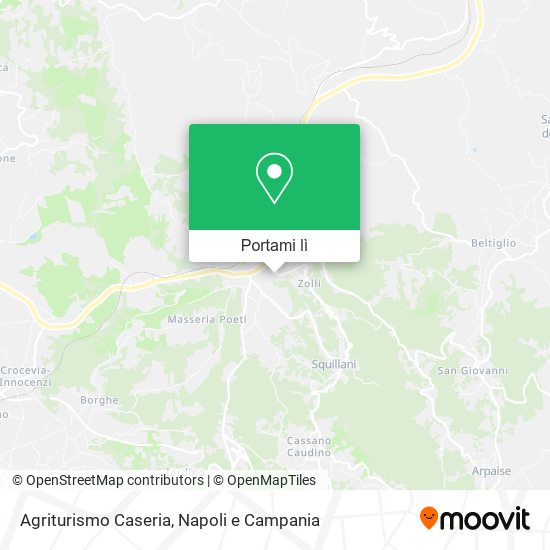Mappa Agriturismo Caseria