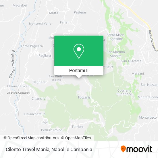 Mappa Cilento Travel Mania