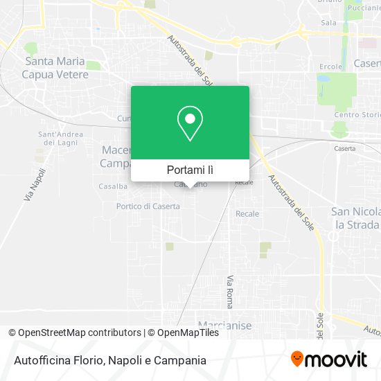 Mappa Autofficina Florio
