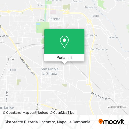 Mappa Ristorante Pizzeria l'Incontro