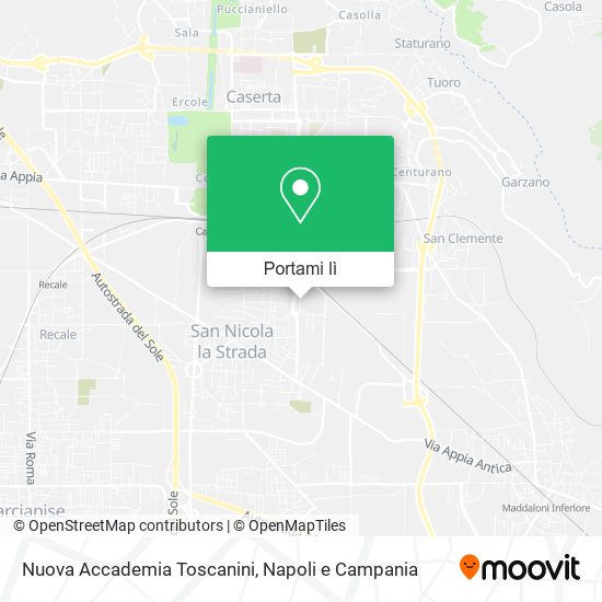 Mappa Nuova Accademia Toscanini