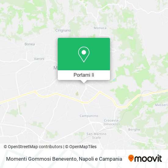 Mappa Momenti Gommosi Benevento