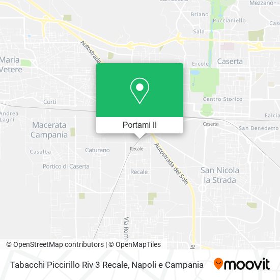 Mappa Tabacchi Piccirillo Riv 3 Recale