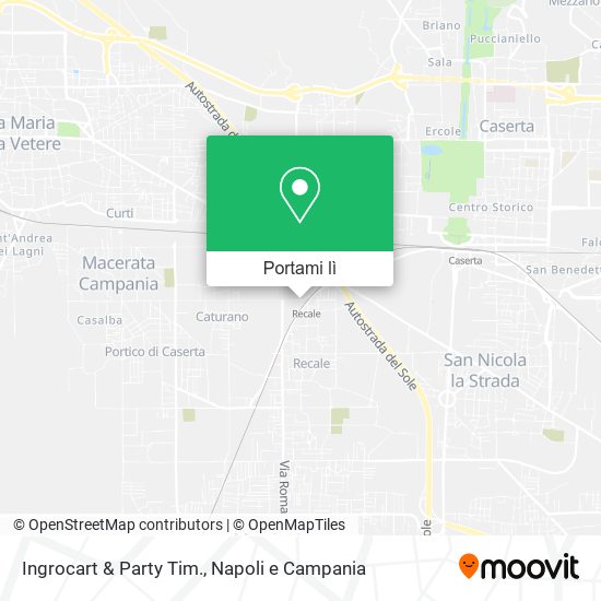 Mappa Ingrocart & Party Tim.