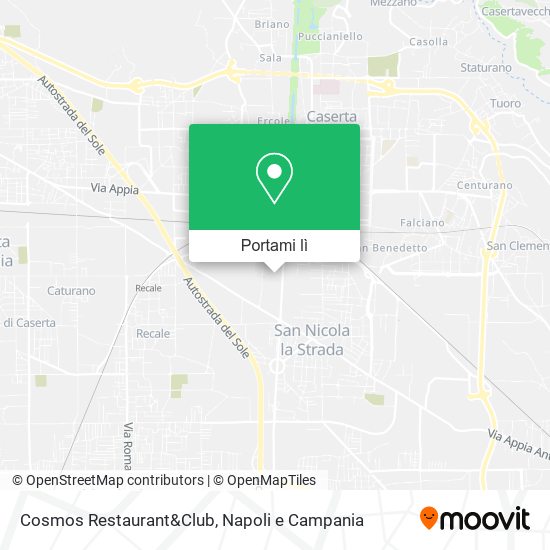 Mappa Cosmos Restaurant&Club
