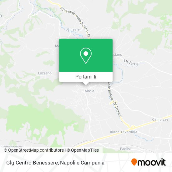 Mappa Glg Centro Benessere