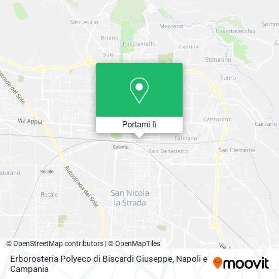 Mappa Erborosteria Polyeco di Biscardi Giuseppe