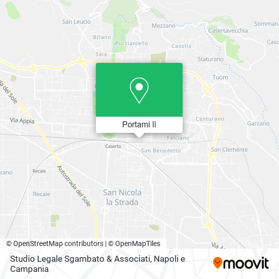 Mappa Studio Legale Sgambato & Associati