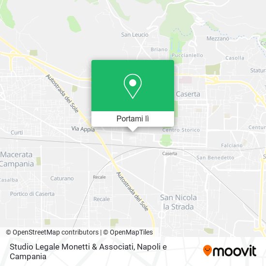 Mappa Studio Legale Monetti & Associati