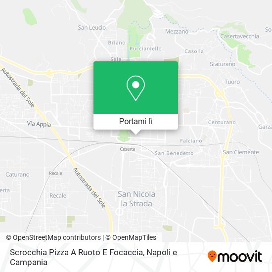 Mappa Scrocchia Pizza A Ruoto E Focaccia