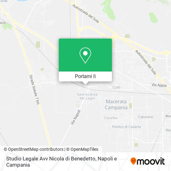 Mappa Studio Legale Avv Nicola di Benedetto