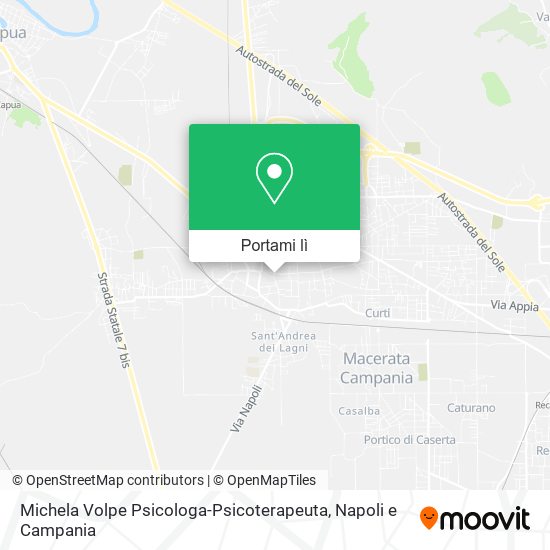 Mappa Michela Volpe Psicologa-Psicoterapeuta