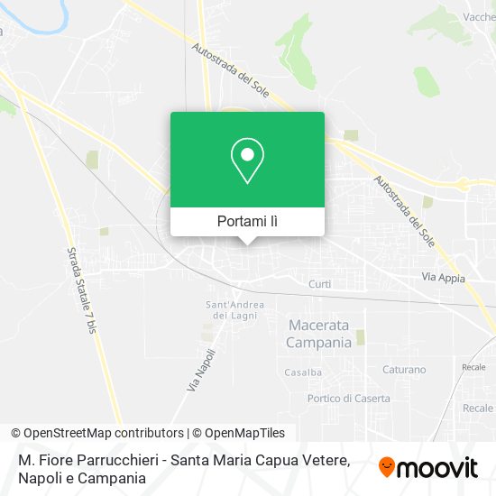 Mappa M. Fiore Parrucchieri - Santa Maria Capua Vetere