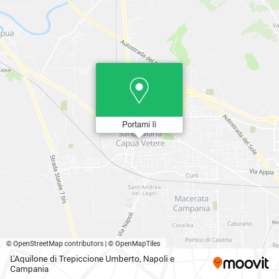 Mappa L'Aquilone di Trepiccione Umberto