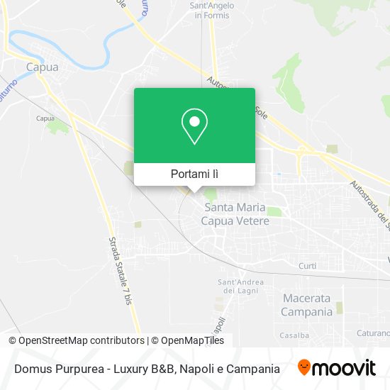 Mappa Domus Purpurea - Luxury B&B
