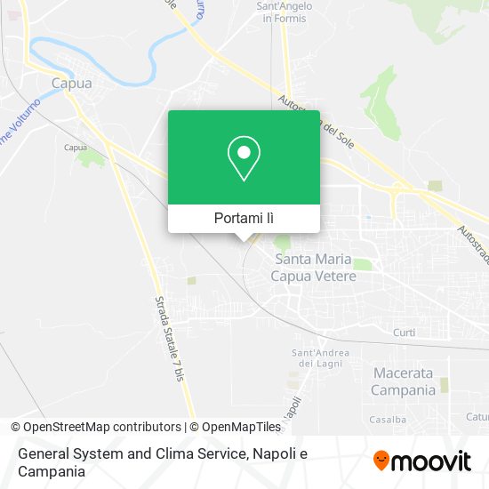 Mappa General System and Clima Service