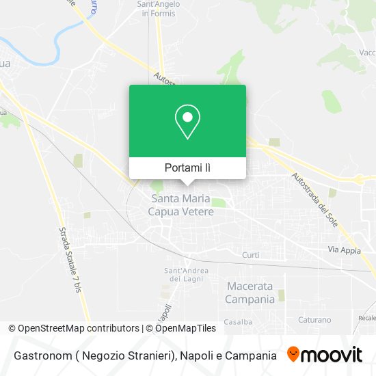 Mappa Gastronom ( Negozio Stranieri)