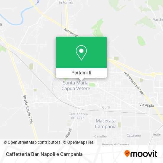 Mappa Caffetteria Bar