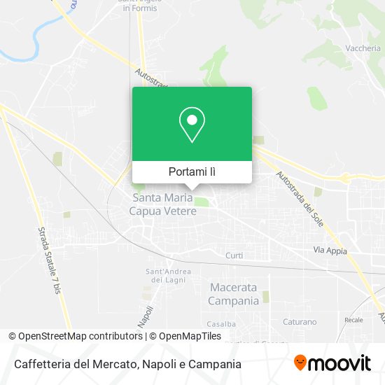 Mappa Caffetteria del Mercato