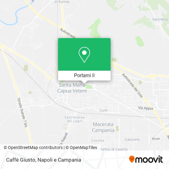 Mappa Caffè Giusto