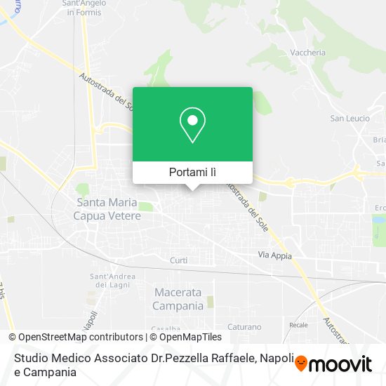 Mappa Studio Medico Associato Dr.Pezzella Raffaele
