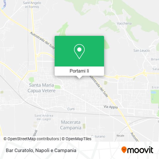 Mappa Bar Curatolo