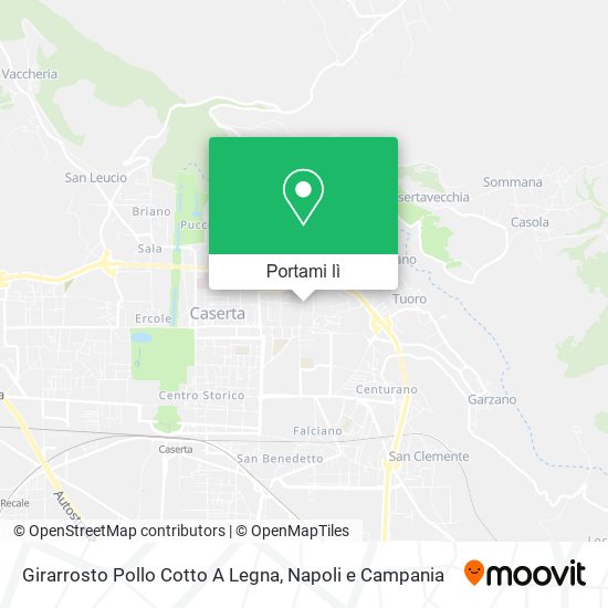 Mappa Girarrosto Pollo Cotto A Legna