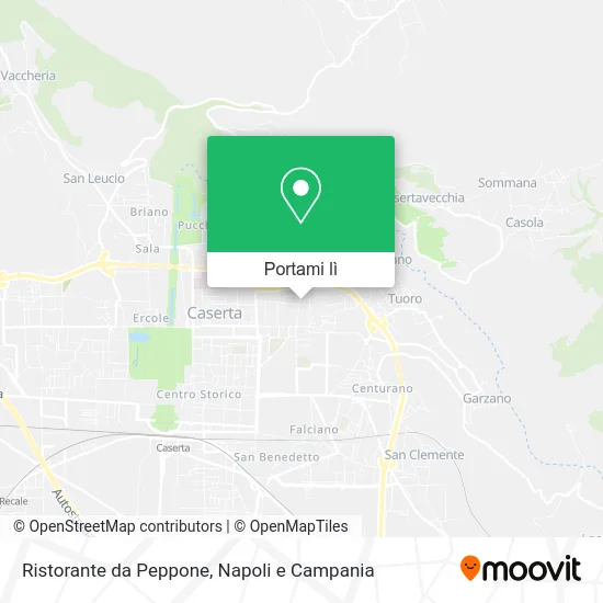 Mappa Ristorante da Peppone