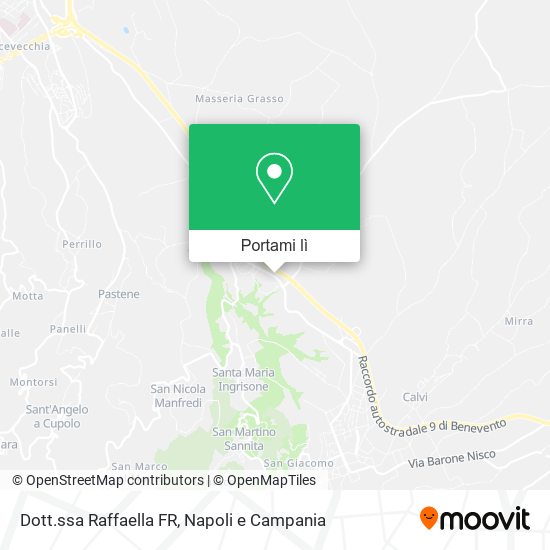 Mappa Dott.ssa Raffaella FR