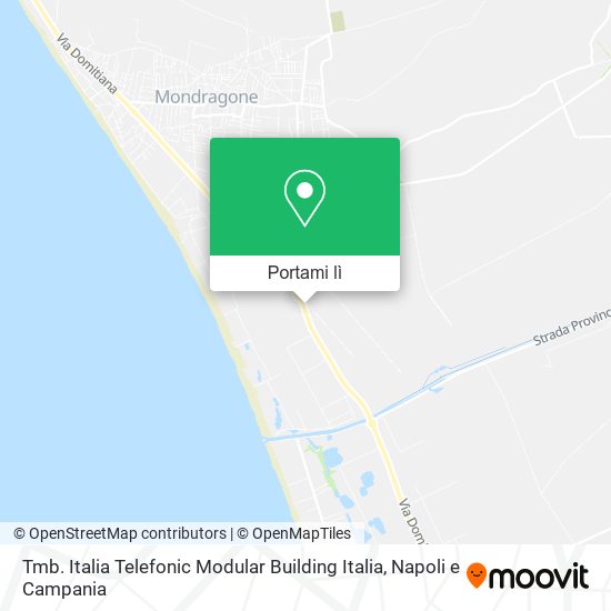 Mappa Tmb. Italia Telefonic Modular Building Italia