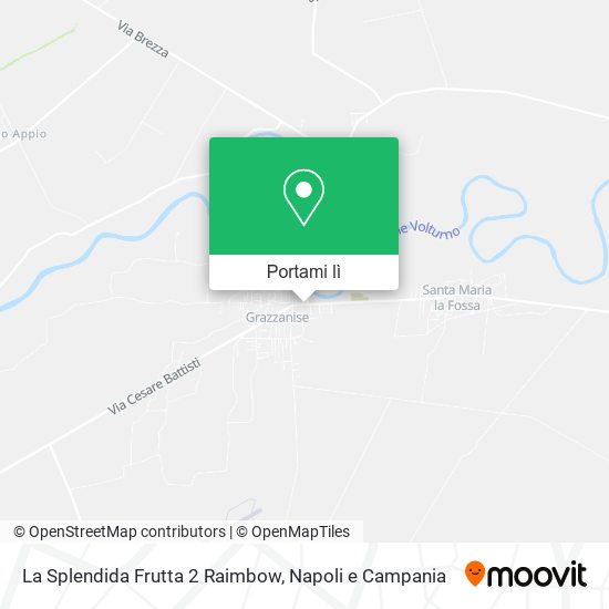 Mappa La Splendida Frutta 2 Raimbow