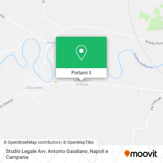Mappa Studio Legale Avv. Antonio Gaudiano