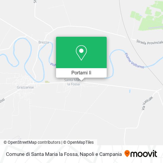 Mappa Comune di Santa Maria la Fossa