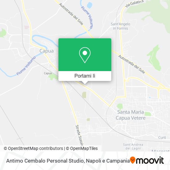 Mappa Antimo Cembalo Personal Studio