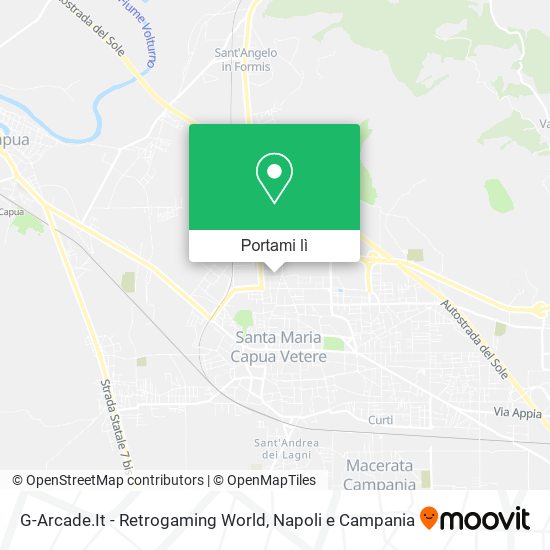 Mappa G-Arcade.It - Retrogaming World